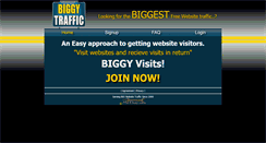 Desktop Screenshot of biggytraffic.com